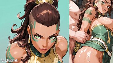 Big Tits Illaoi hentai from League Of Legends hentai by ToonFunPool
