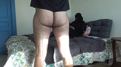 My Turkish Stepmom Was Shocked When I Flashed My Big Dick In Front Of Her