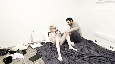 Sabrina star naughty bunny bedroom video diary he wanted to watch me pink lingerie instead of a movie