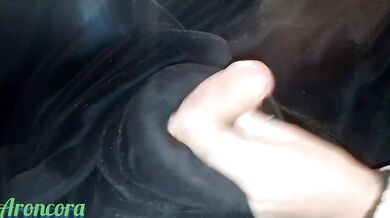 Amateur handjob spills cum inside British style
