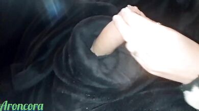 Amateur handjob spills cum inside British style