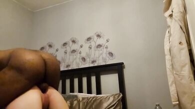 Big ass begs for cock's rough thrust