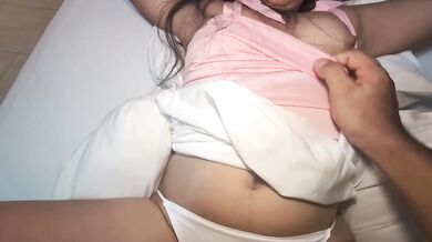 Cute girlfriend with a BIG ASS getting fucked HARD