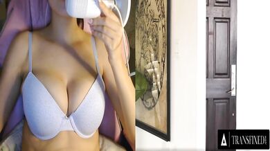 Beautiful Latina Gets Fucked By Hot Trans Real Estate Agent Tattooed - TRANS REACT