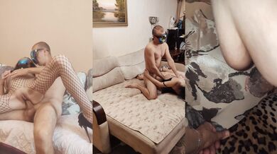 Home sex with skinny amateur model
