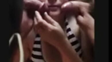 DOUBLE CUMSHOT FACE