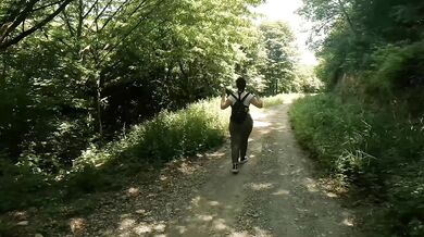Panting forest ecstasy fuels urgent, kinky cock and pussy plays