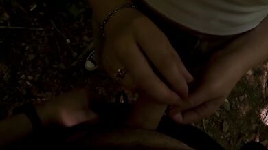 Panting forest ecstasy fuels urgent, kinky cock and pussy plays