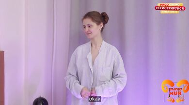 She can't contain her emotions when she takes my big cock