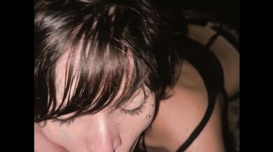 POV: alt girl from Tinder did a deepthroat on the first date by the lake