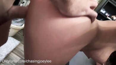 She Squirts from Just Taking This Dick - Cum Everywhere - Mav & Joey Lee
