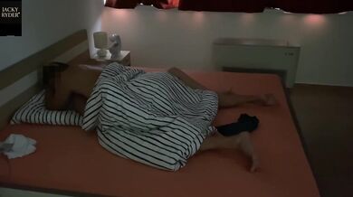 Waking Up on a Business Trip with My Sexy MILF Secretary – Morning in Bed