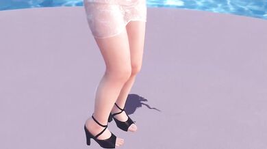 Dead or Alive Xtreme Venus Vacation Sayuri See Through Club Dress Birthday Nude Mod Fanservice Appreciation