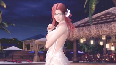 Dead or Alive Xtreme Venus Vacation Sayuri See Through Club Dress Birthday Nude Mod Fanservice Appreciation