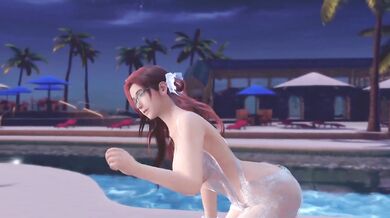 Dead or Alive Xtreme Venus Vacation Sayuri See Through Club Dress Birthday Nude Mod Fanservice Appreciation