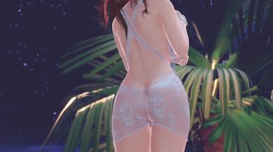 Dead or Alive Xtreme Venus Vacation Sayuri See Through Club Dress Birthday Nude Mod Fanservice Appreciation