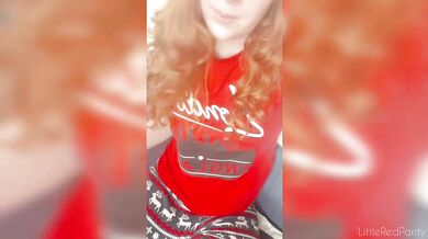 Edging with a petite redhead