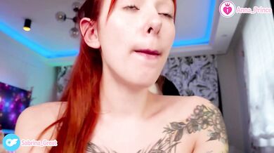 Teasing with my wet mouth