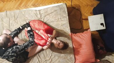 Man masturbates ass Anastasia Mistress dildo home