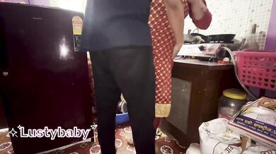 Fucking my bae while cooking