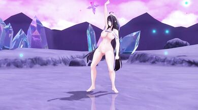 Lewd Elf VTuber Strip Dance Until Naked | God-ish MMD