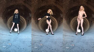 Undressing In The Desert