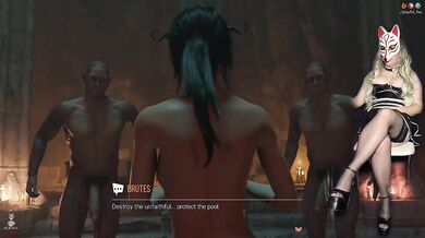 CROFT Adventures (ep 30) - Lara in Ritual Double Penetration
