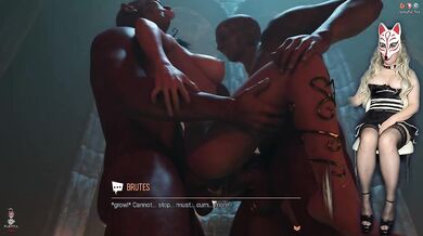 CROFT Adventures (ep 30) - Lara in Ritual Double Penetration
