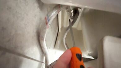 I called a plumber and had to work it out in kind