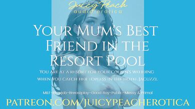 Seeing Your Mum's Best Friend at the Resort Pool