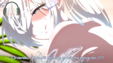 お風呂で艶テカ長乳シンデレラのご奉仕洗体69パイズリ！お返しにクンニしてお互いにイっちゃうカップルアニメーション Japanese hentai anime/pov/titty fuck compilation/NIKKE Cinderella
