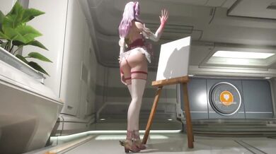 The First Descendant Slutty Video Game Girls Lounge Compilation! Chill Fap Goon Collection Omen Bunny