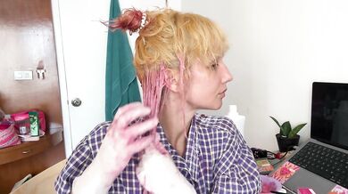 Going full pink now