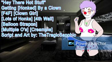 Getting [Honked] By a Clown [F4F] [Clown Girl] {Lots of Honks] [4th Wall] [Balloon Strapon] [Multiple O's] [Creampie]