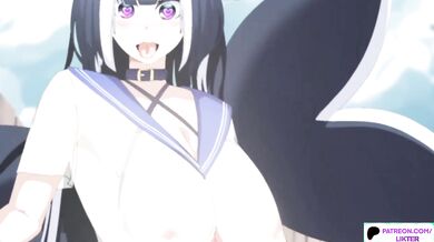 CYTYE FURRY GIRL DICK RIDE ON THE HOT SPRINGS ANIMATED HENTAI