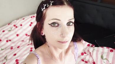 emo rave slut takes a facial POV blowjob petite babe XXX