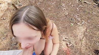Española siendo follada por primera vez en el bosque