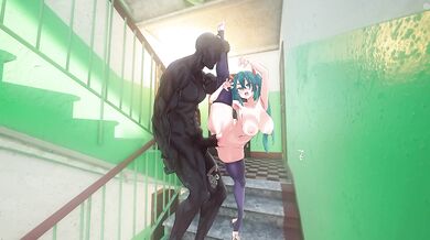 risky sex in a public place | Caught Fucking In Our Public Stairwell...