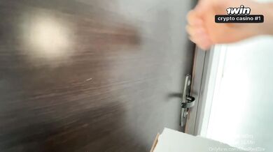 Horny Redhead Pays Pizza Delivery Guy with her Pussy - POV BIG Tits Missionary
