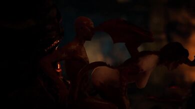 Slutty succubus fucks her way through all hell