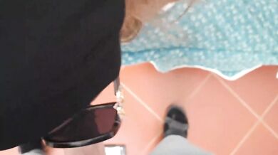 Laura On Heels delivers furious blowjob passion