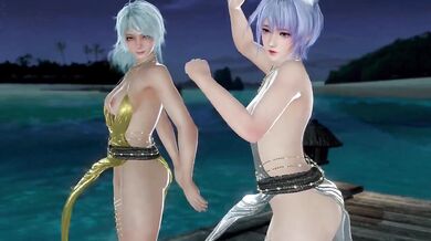 Dead or Alive Xtreme Venus Vacation Shizuku and Patty Soiree Dore Dress Nude Mod Fanservice Appreciation