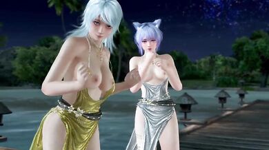 Dead or Alive Xtreme Venus Vacation Shizuku and Patty Soiree Dore Dress Nude Mod Fanservice Appreciation