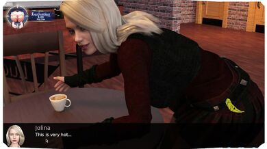 (P56) Where the Heart Is | Coffee shop hot blonde meeting... Jenna set this up