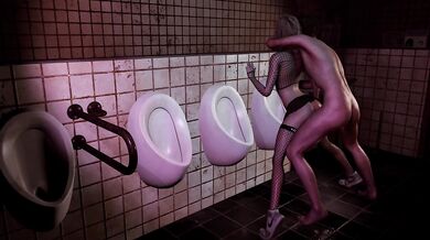 Resident Evil Requiem Leon fucks Grace in toilet