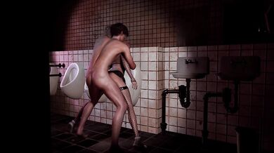 Resident Evil Requiem Leon fucks Grace in toilet