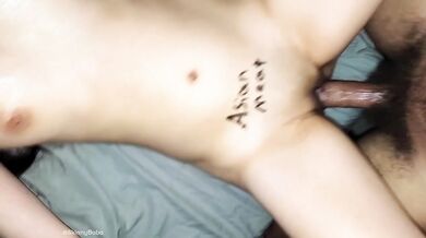 Asian Fuck Meat Getting Her Pussy Tenderized Before Her Bf Comes Home