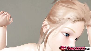 Adernia Uncensored 3D Hentai: Tight Ass Standing Anal & Floor Creampie Missionary
