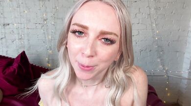 Cute Blonde Makes You Goon At Work