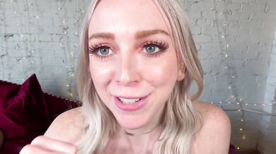 Cute Blonde Makes You Goon At Work